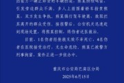 大师解梦重庆一司机因持续鸣笛引发争执 强行驶离致1人死亡4人受伤